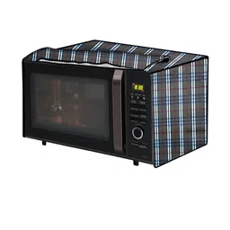 the furnishing tree PVC Waterproof Microwave Oven Cover Compatible for LG 28L MC2886BPUM Checkered-picture-15