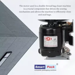 Smart Pack Double Thread/Chain Stitch Bag Closer Sewing Machine image 4