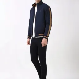 Peter England Navy Slim Fit Jeans image 5