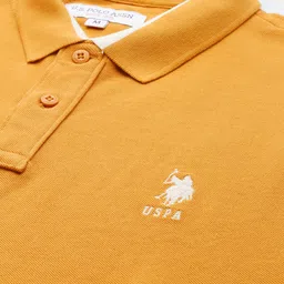 U.S. Polo Assn. Pure Cotton Slim Fit Polo Collar T-shirt image 3