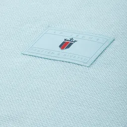 Louis Philippe Jeans Polo Collar Pure Cotton Slim Fit T-shirt image 2