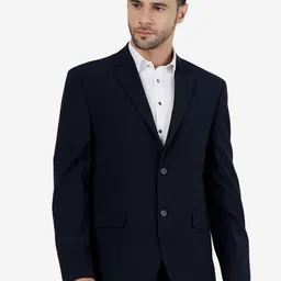 JB STUDIO Notched Lapel Long Sleeves Single Breasted Blazer-picture-10