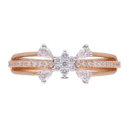 C. Krishniah Chetty Group Diamond 18k (750) Yellow Gold Ring for Women-image-39