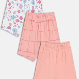 Miniklub Girls Multi Printed Shorts-image-82