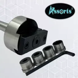 Assorts V-Boring-Adaptor Tool Steel Straight Morse Taper MT2 Shank 40 mm Max Dia image 3