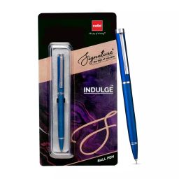 Cello Signature Ball Pen Twist Mechanism Closure Type Blue Ink, 8907234508208-picture-8