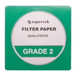 Supertek White Round Qualitative Filter Paper, Grade 2, Diameter 240 mm, FP-002-240 (Pack of 100)-picture-48