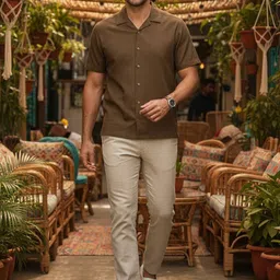 TRULOOM Men Relaxed Casual Shirt image 5