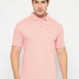 Duke Men Printed Polo Collar Pockets T-shirt-picture-16