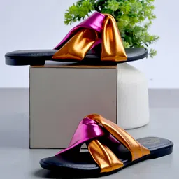 Shoetopia Colour Blocked Sandals - Multi Colour image 1