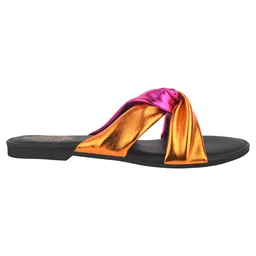 Shoetopia Colour Blocked Sandals - Multi Colour image 4
