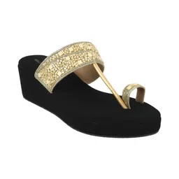 WALKWAY by Metro Embellished Ethnic Wedge Sandals-picture-16