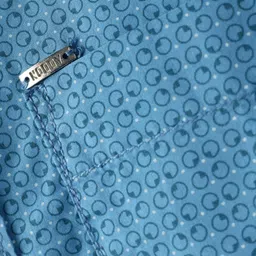 Noddy Full Sleeves Abstract Printed Shirt - Turquoise Blue image 5