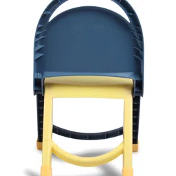 Babyhug Hello Kids Portable Non-Slip Folding Chair - Teal Blue image 5
