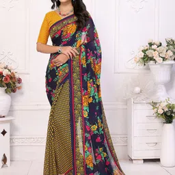 Moda Rapido Floral Printed Saree-picture-13