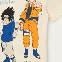Fame Forever by Lifestyle Boys Naruto Printed Pure Cotton Round Neck T-shirt image 3