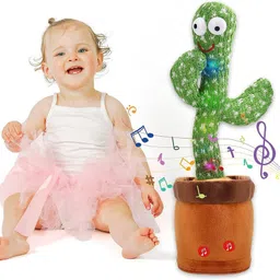 haulsale Dancing Talking Cactus Plush Toy, Wriggle, Singing, Repeats What You Say-1026-picture-25