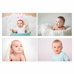WENS HD Digital Printed Baby Posters Pack of 4 - Multicolor-picture-43