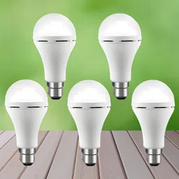 Emergency 15W Inverter LED Bulb with 1200mAh Rechargeable Battery Pack of 5 Q227 4 hrs Bulb Emergency Light-image-38