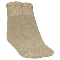 MUKHAKSH Men Pack of 3 Pure Cotton Ankle-Length Socks image 3