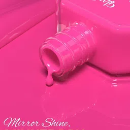 GLAM21 Pack of 3 Taffy Pink Aura Nails Lacquer High-Shine Nail Enamel 10ml each image 4