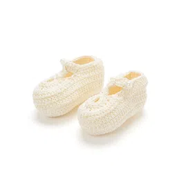 FUNKRAFTS Kids Handmade Crochet Acrylic Booties image 5