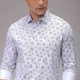 The Indian Garage Co Men Slim Fit Opaque Printed Casual Shirt-picture-12
