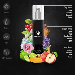 BRAVOMAN Zane Long Lasting Perfume For Men - 120 ml image 4