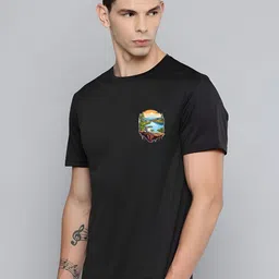 SZN Men Graphic Printed Round Neck T-shirt image 2