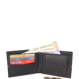 CRAFT LINE Men Colourblocked Two Fold Wallet image 3