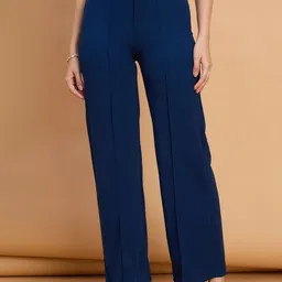 Roadster Women Comfort High-Rise Trousers-image-92