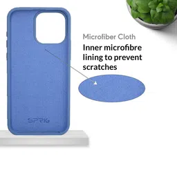 SPRIG Solid Printed iPhone 14 Pro Max Back Case Mobile Accessories image 5