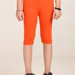 Robinbosky Girls Mid-Rise Three-Fourth Length Leggings-picture-20