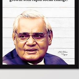 Chaka Chaundh Wall Art with Frame-picture-21
