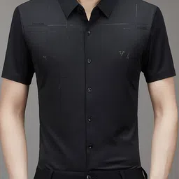 StyleCast Men Cutaway Collar Solid Cotton Formal Shirt-image-65