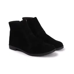 BLINDER Women Round Toe Regular Boots image 4