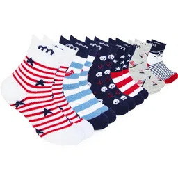 Neska Moda 6 Pair Kids Ankle Length Socks-picture-15