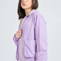 Bewakoof AIR Women Windcheater Bomber Jacket image 5
