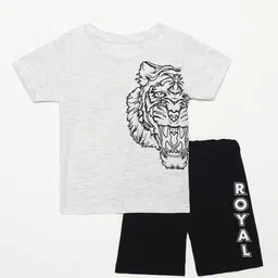 GUTI Boys Printed T-shirt with Shorts-picture-58