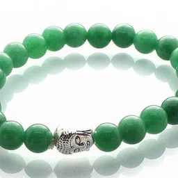 Divine souvenirs Unisex Artificial Beaded Elasticated Bracelet image 2