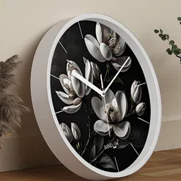 RANDOM Multicoloured Printed Contemporary Wall Clock image 1