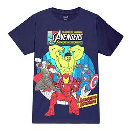 Wear Your Mind Boys Avengers Printed Applique T-shirt-picture-32