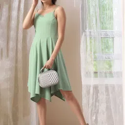 DressBerry Women Sleeveless Fit and Flare Dress-picture-17