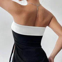 LULU & SKY Colourblocked Tube Top image 4