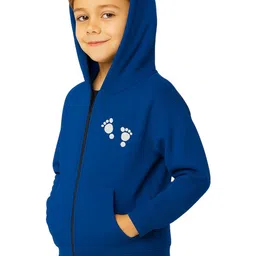3Colors Boys Printed Hooded Sweatshirt image 2