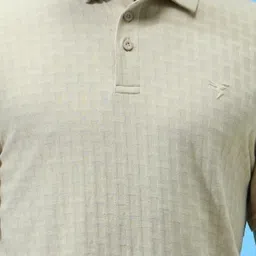 Technosport Men Polo Collar Anti Static Slim Fit T-shirt image 2
