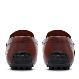 ROSSO BRUNELLO Men Leather Formal Loafers image 2