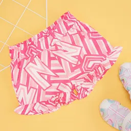 Pantaloons Junior Girls Abstract Printed Shorts image 1