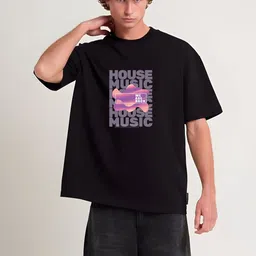 Stitchmeashirt Men Printed Drop-Shoulder Sleeves Activchill T-shirt-picture-31