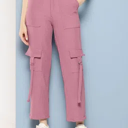 CORSICA Women Original Relaxed Fit High-Rise Trousers-image-22